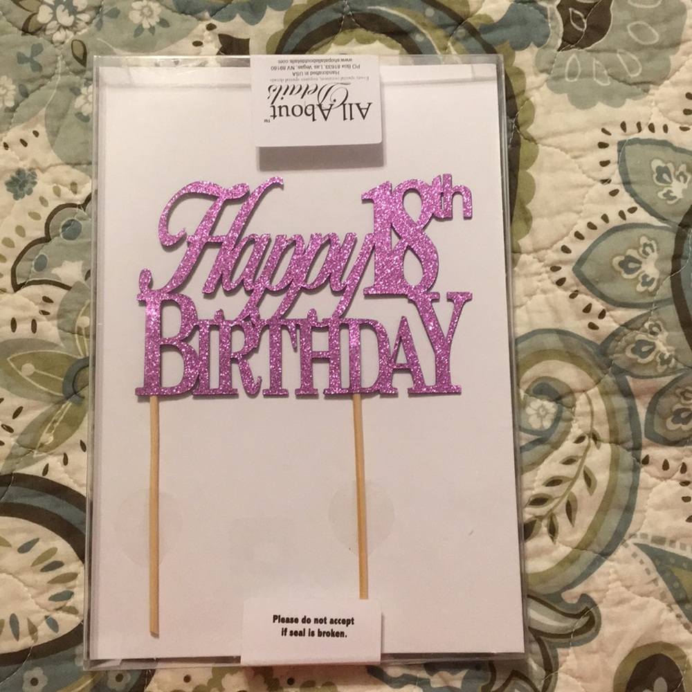 Cake Topper